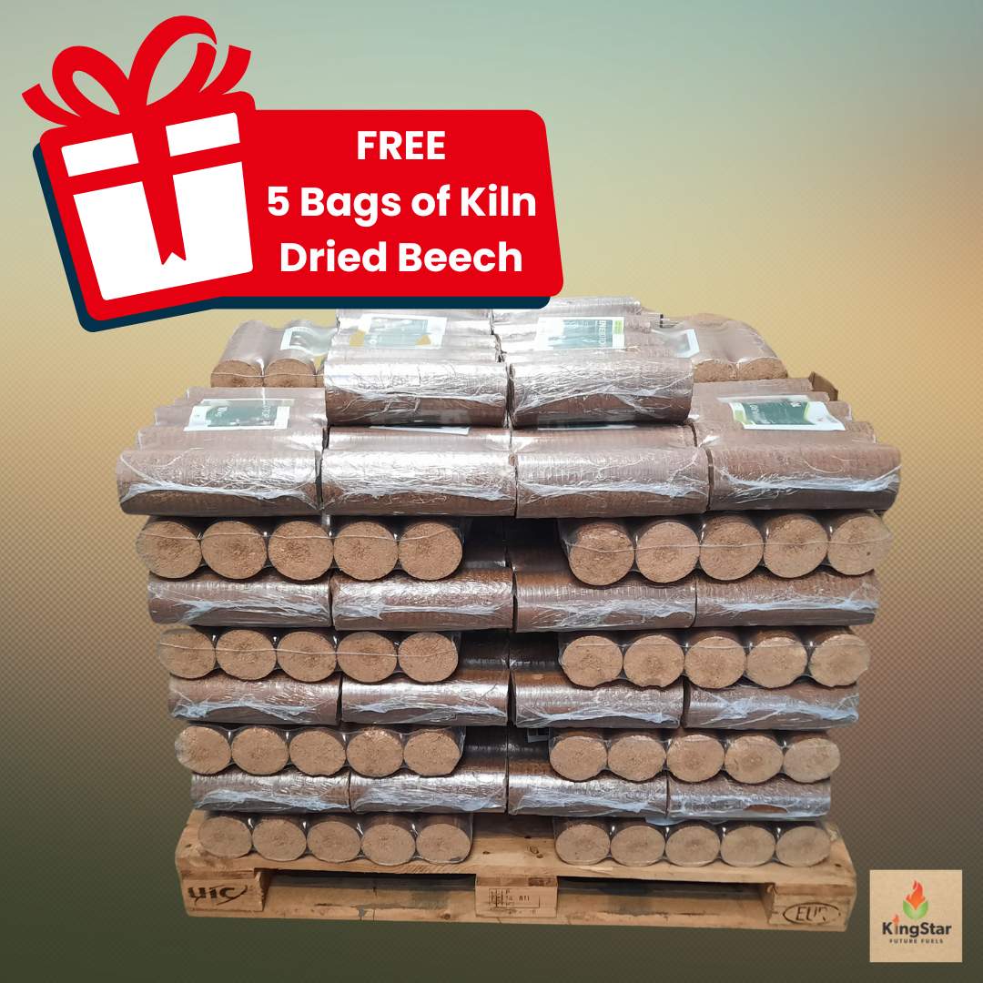 1/2 Pallet Hard Top Eco Logs (50 packs) Kingstar Future Fuels LTD