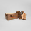 Kingstar box of kiln dried Alder logs with loose logs